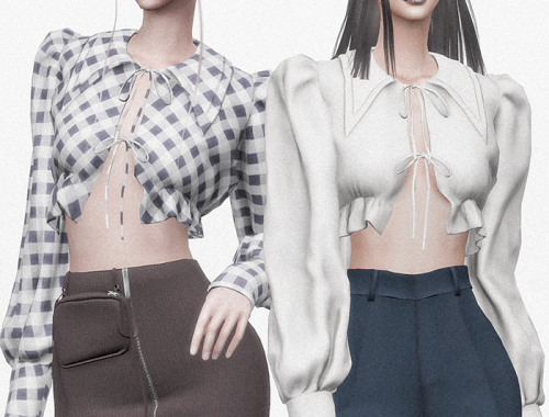 【CHARONLEE】Maison Cleo Leah Blouse