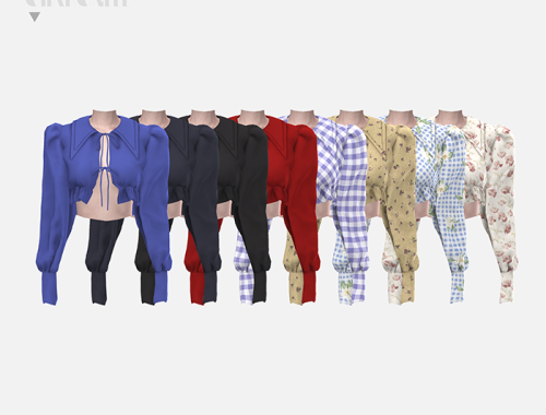 【CHARONLEE】Maison Cleo Leah Blouse