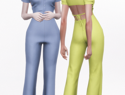 【CHARONLEE】Dear Alex Joelene Open Back Jumpsuit