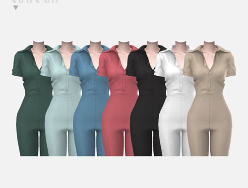 【CHARONLEE】Dear Alex Joelene Open Back Jumpsuit