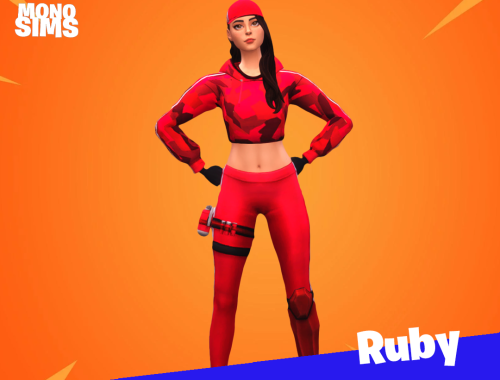 Fortnite Ruby Sims