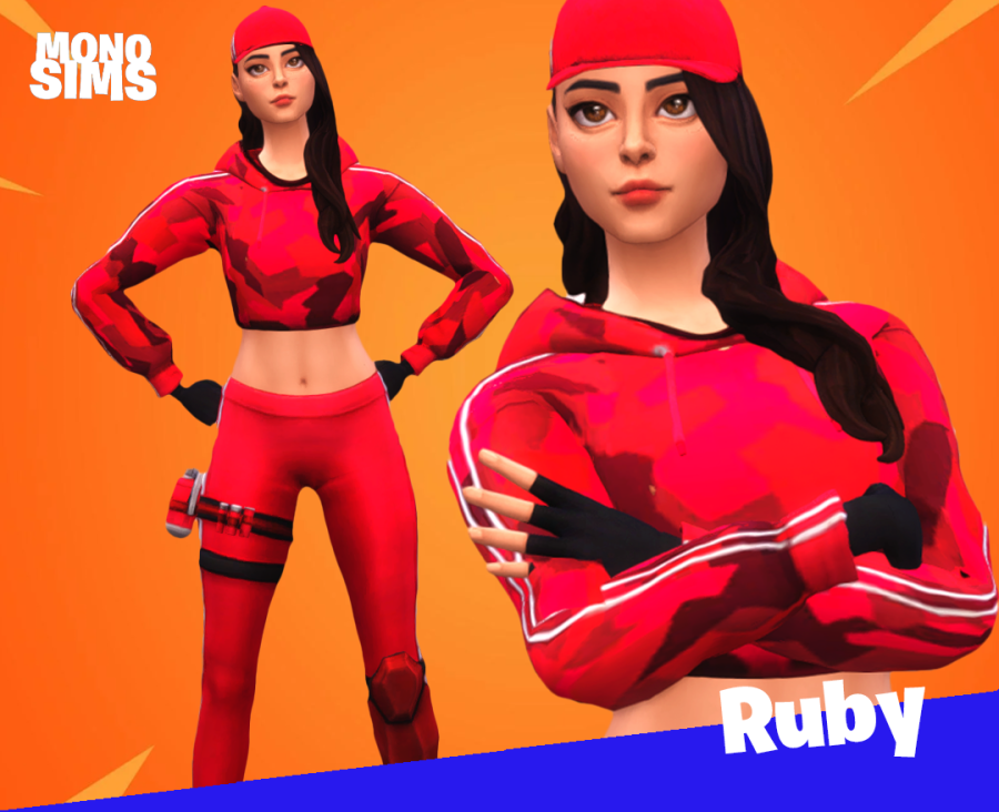 Fortnite Ruby Sims - The Sims 4 Catalog