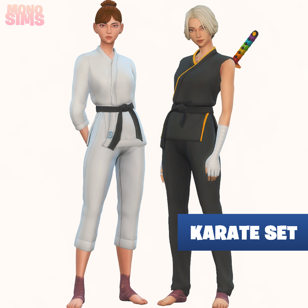 Karate Cc Set The Sims 4 Catalog