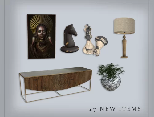 Hassian African Deco Set