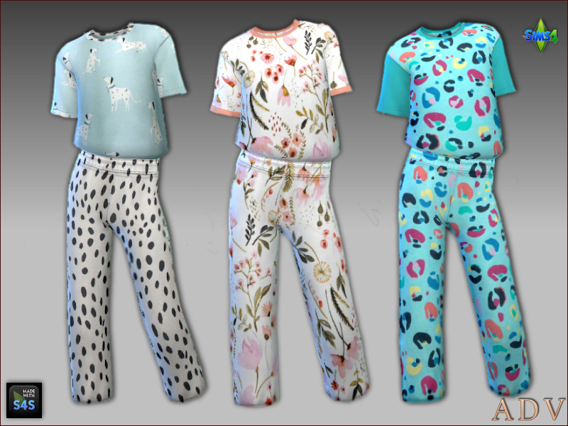Sleepwear For Girls - The Sims 4 Catalog