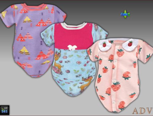 Onesies And Socks For Infant Girls