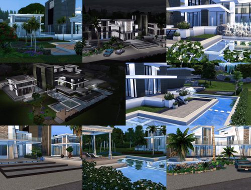 Luxury Glass Villa |CC Free