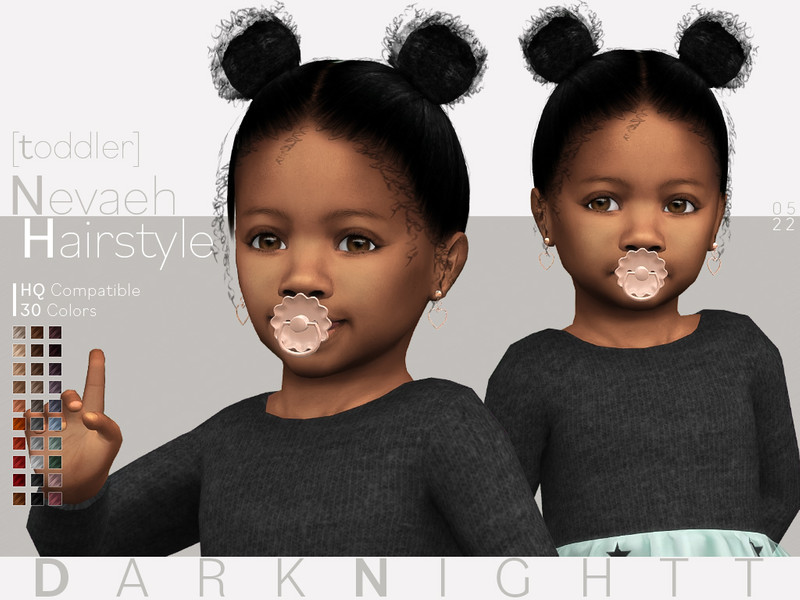 Nevaeh Hairstyle - The Sims 4 Catalog