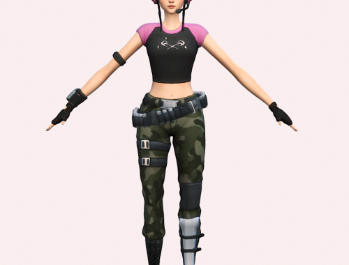 Tegan Fortnite Sims / CC