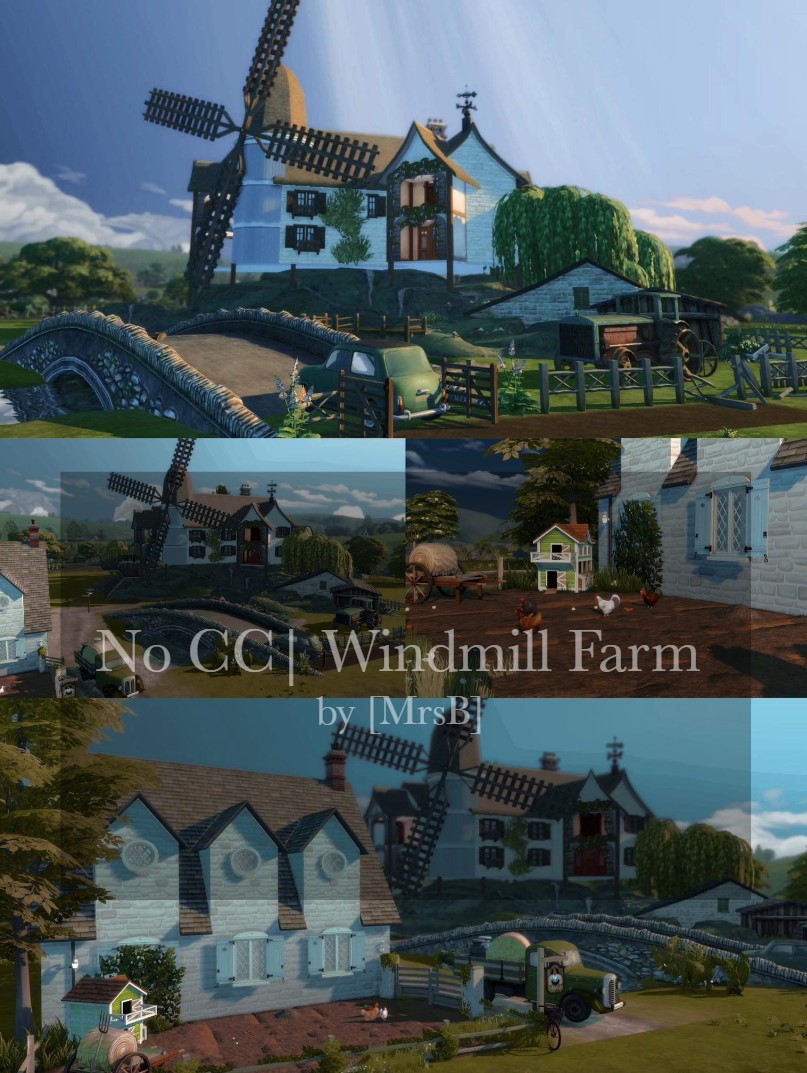 Windmill Farm Cc Free The Sims 4 Catalog