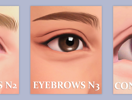 🌸Adeline Skinblend Set | EARLY ACCESS | Eyebrows N2-3 | Eye Contacts N16