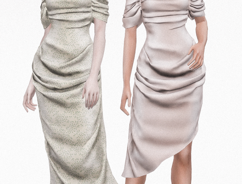 【CHARONLEE】De Nio Cold Shoulder Dress