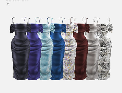 【CHARONLEE】De Nio Cold Shoulder Dress