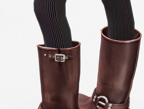 MiuMiu Leather Biker Boots V1