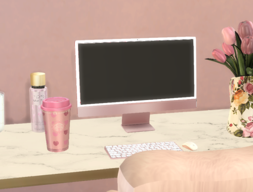 Study in pink set