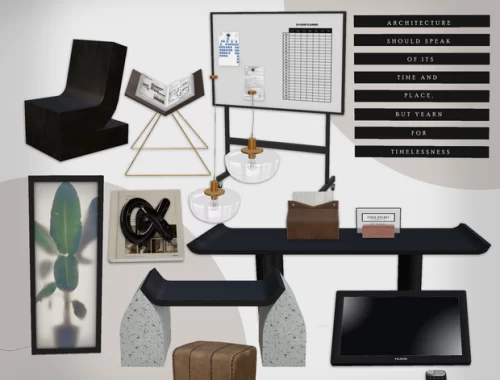 Evrin Office Set
