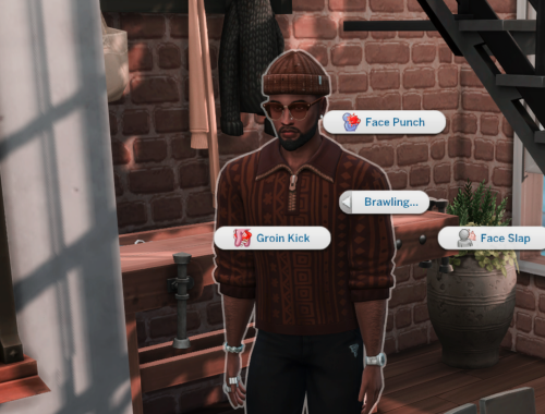 Sims4 Brawling mod