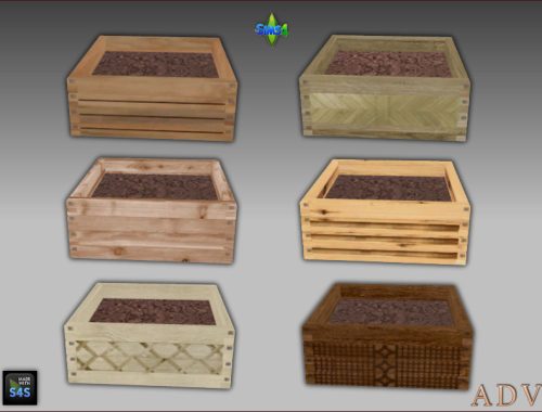 Plant Boxes And Fence