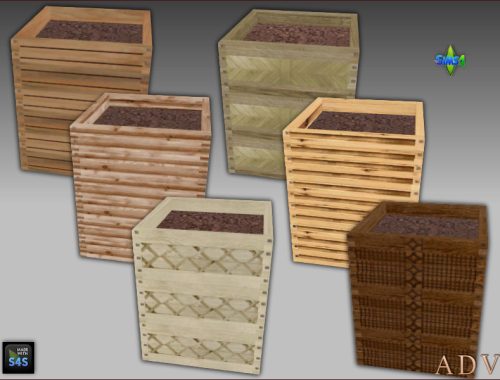 Plant Boxes And Fence