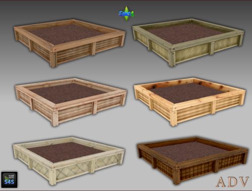 Plant Boxes And Fence