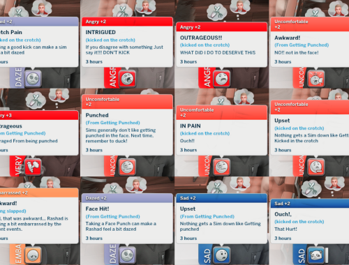 Sims4 Brawling mod