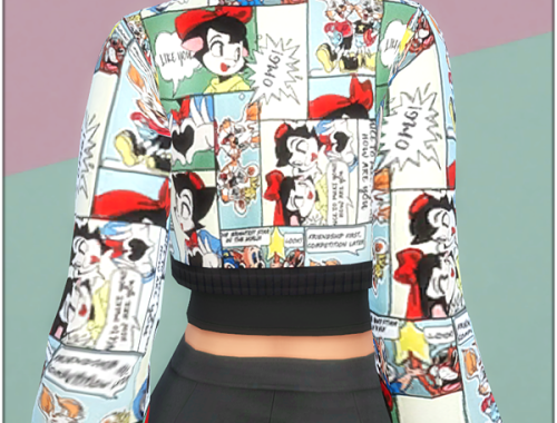 SHEIN Pop Art Bomber Jacket