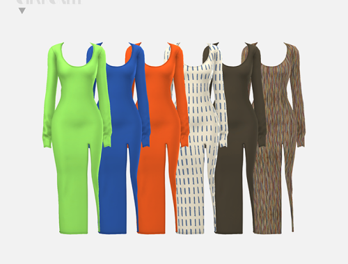Yuel Xiang Slit Knit Dress