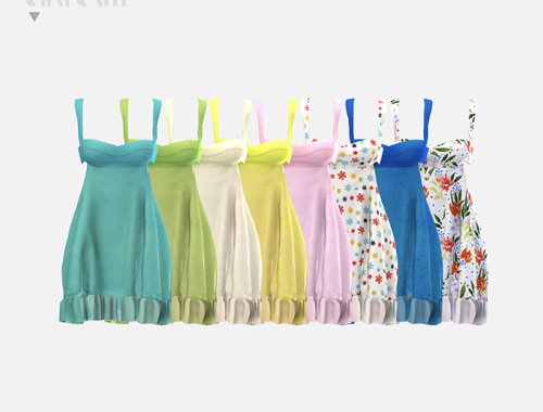 Maura Mini Ruffle Dress