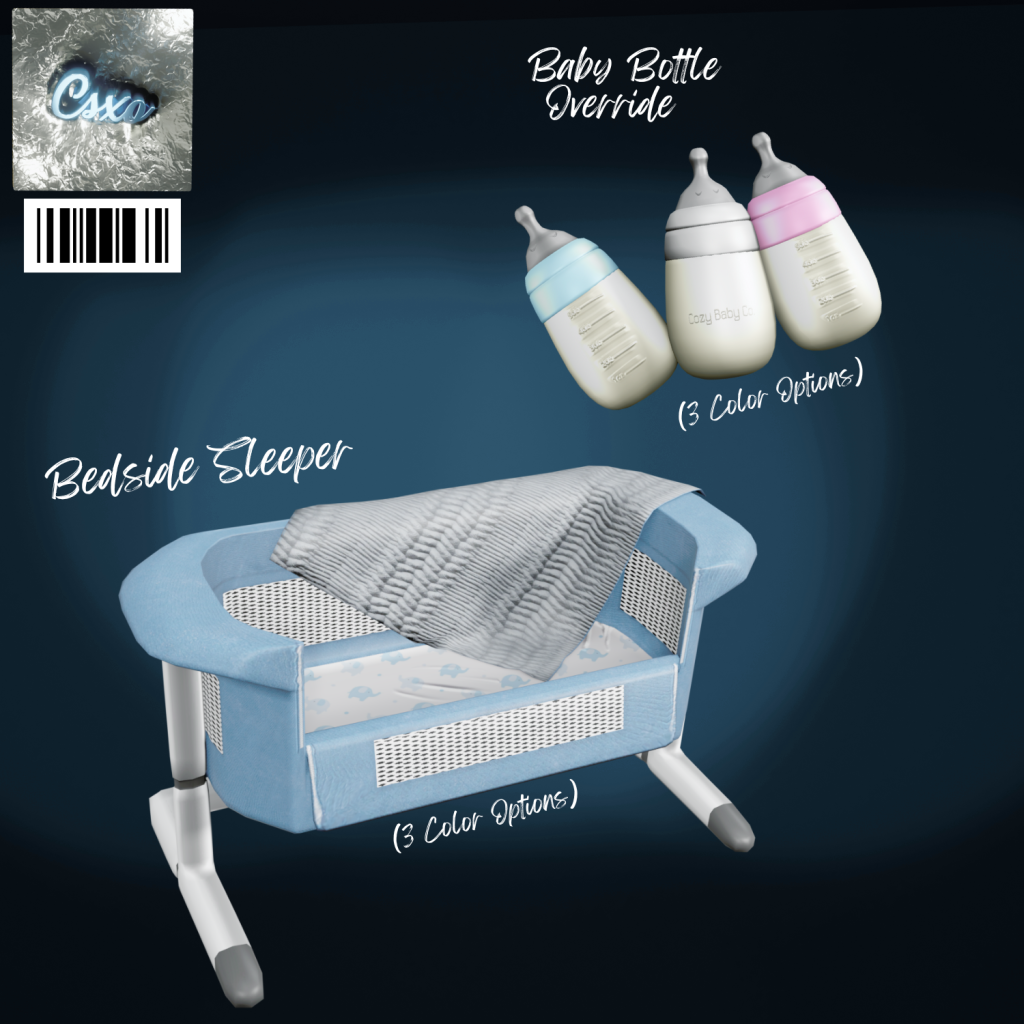 Bedside Sleeper & Bottle Override 🍼 - The Sims 4 Catalog