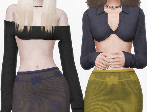Tank Air Lotus Mini Skirt