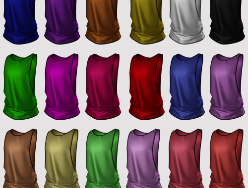 Summer sleeveless shirt "THE DOK"