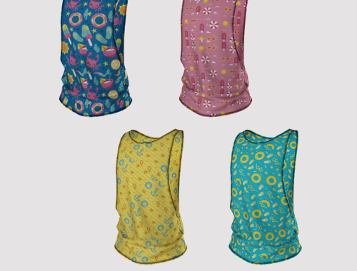 Summer sleeveless shirt "THE DOK"