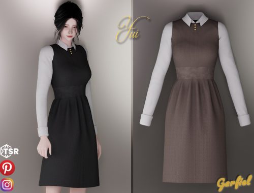 mangfoldighed bypass petroleum Dress - SANDRA - The Sims 4 Catalog