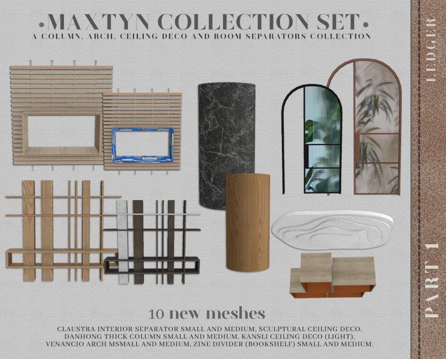 Maxtyn Collection Part 1 - The Sims 4 Catalog