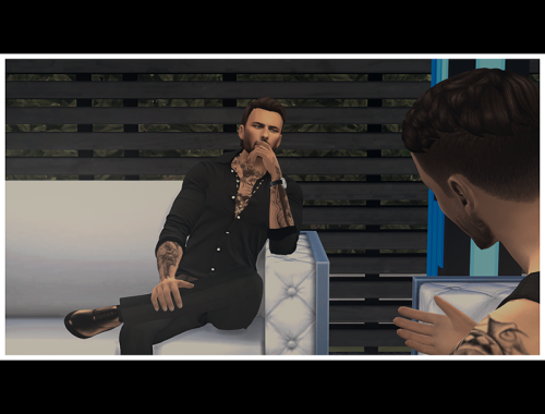 Sit and chat poses 2