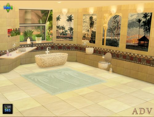 Walls And Floors With Paintings