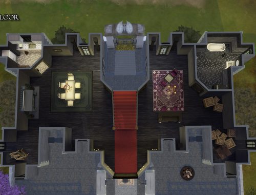 Grim's Ghastly Manor - 2br, 1ba (TS3 to TS4)