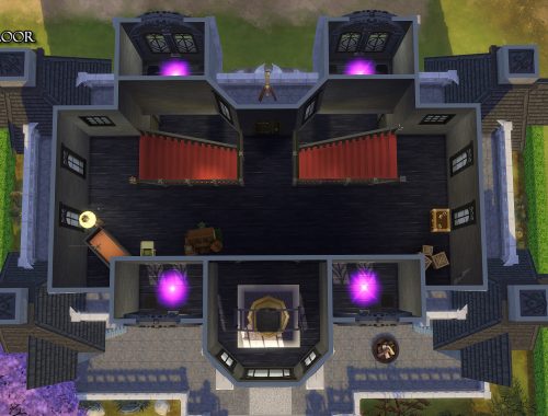 Grim's Ghastly Manor - 2br, 1ba (TS3 to TS4)