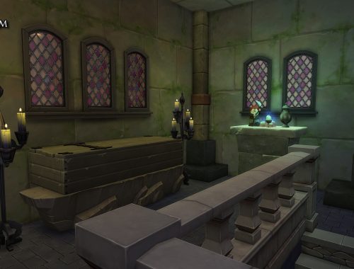 Grim's Ghastly Manor - 2br, 1ba (TS3 to TS4)