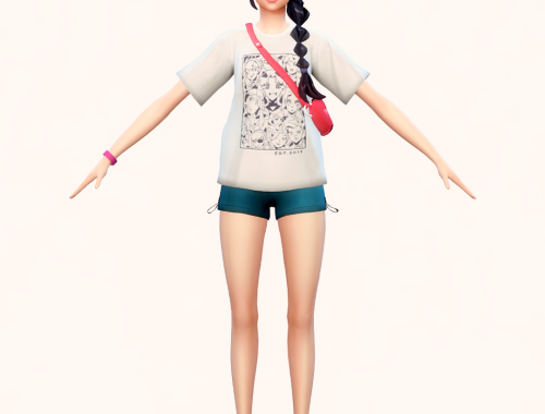 [Fortnite]Erisa (Summer Casual) Sims