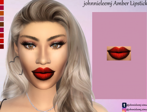 johnnieleemj Amber Lipstick