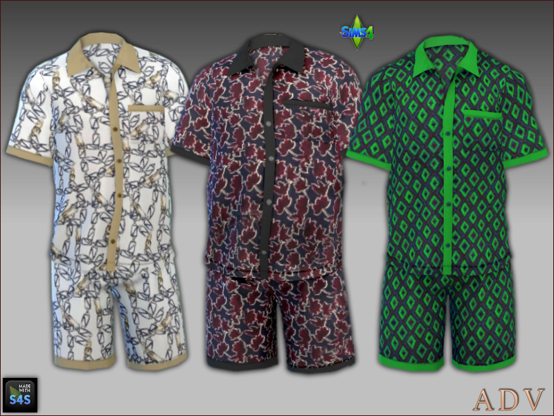 Pajamas And Slippers For Adults - The Sims 4 Catalog