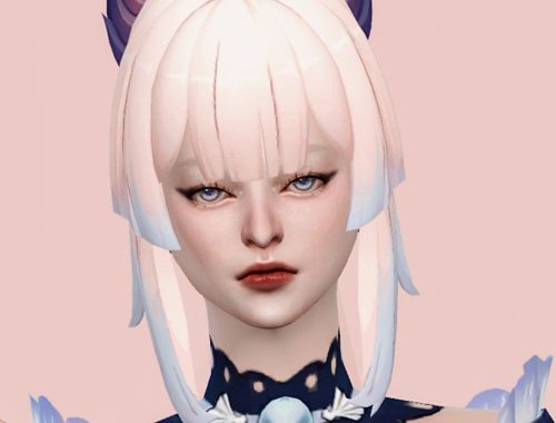The Sims 4 |SANGONOMIYA KOKOMI GENSHIN IMPACT