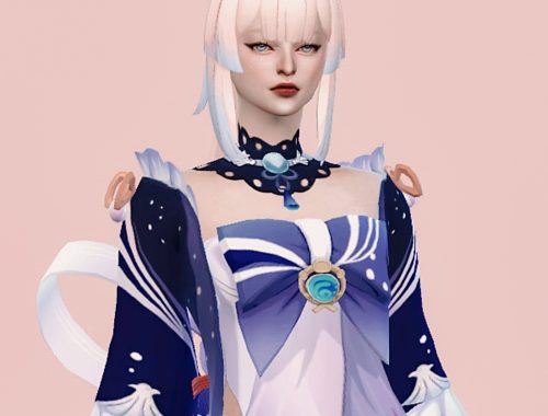 The Sims 4 |SANGONOMIYA KOKOMI GENSHIN IMPACT