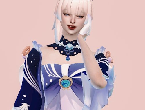 The Sims 4 |SANGONOMIYA KOKOMI GENSHIN IMPACT