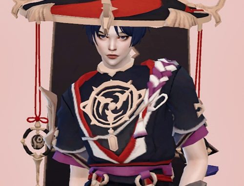 The Sims 4 | WANDERER & SCARAMOUCHE GENSHIN IMPACT