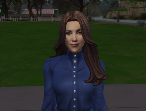 Kate Middleton in The Sims 4 [CC+TRAY]