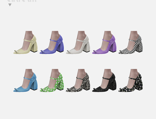 ShuShu Tong Bow Pointed Toe High Heels