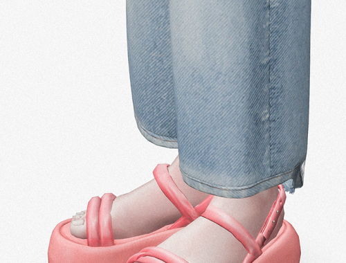 Melissa Airbubble Platform Sandals