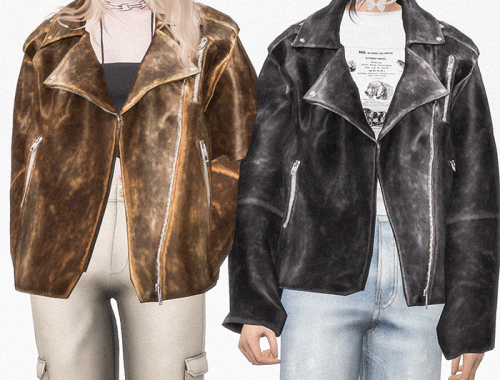 H&M Leather Biker Jacket